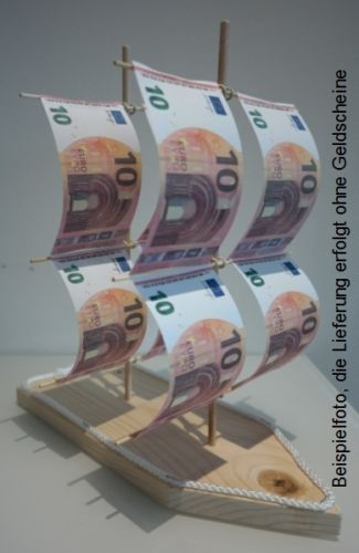 Das Geldschiff – Das Besonders Kreative Geldgeschenk intérieur Segelschiff Basteln