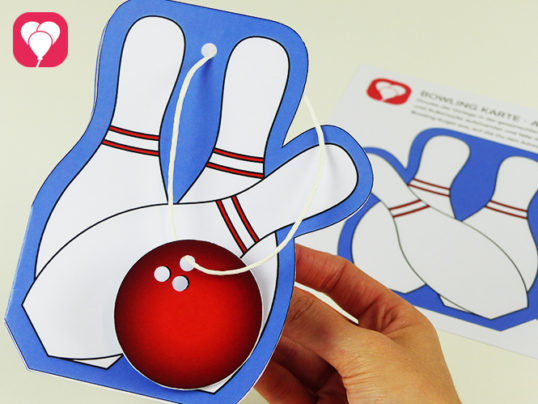Deine Einladung Für Den Bowling Kindergeburtstag – Balloonas dedans Einladungskarte Bowling