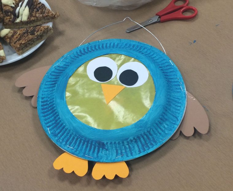 Die Erste Laterne. Eine Eule – Ganz Simpel Aus Papptellern pour Bastelbogen Laterne