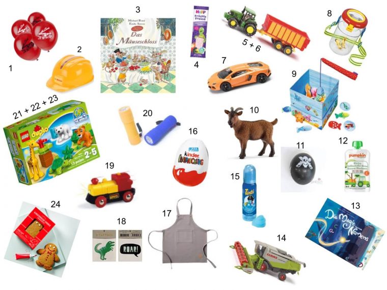 Diy Adventskalender Mit 24 Geschenkideen Für Kleinkinder destiné Adventskalender Für Kinder
