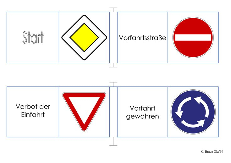 Domino Verkehrszeichen | Verkehrszeichen, Verkehr, Domino destiné Verkehrszeichen Für Kinder