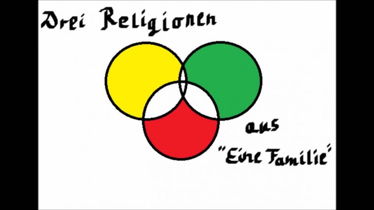 Drei Religionen – pour Verschiedene Religionen