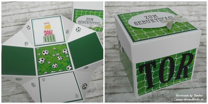 Eine Fußballbox Zum Geburtstag | Fussball Geburtstag destiné Gutschein Fußballspiel