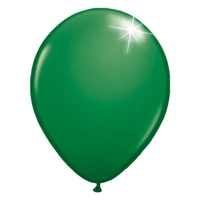Einfarbige Metallic Luftballons-50Er Pack-Grün Günstig concernant Luftballon Material