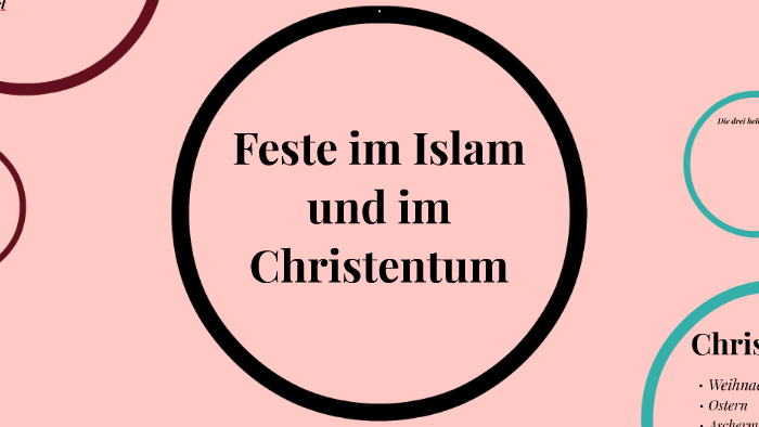 Feste Im Islam Und Im Christentum By Femke Van Der Plas concernant Feste Im Christentum