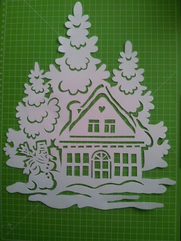 Filigrane Winterbilder | Fensterbilder Weihnachten Basteln encequiconcerne Weihnachtsbasteln Vorlagen Kostenlos