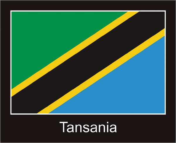 Flagge Von Tansania : Freundschaftspins Tansania pour Flagge Von Tansania