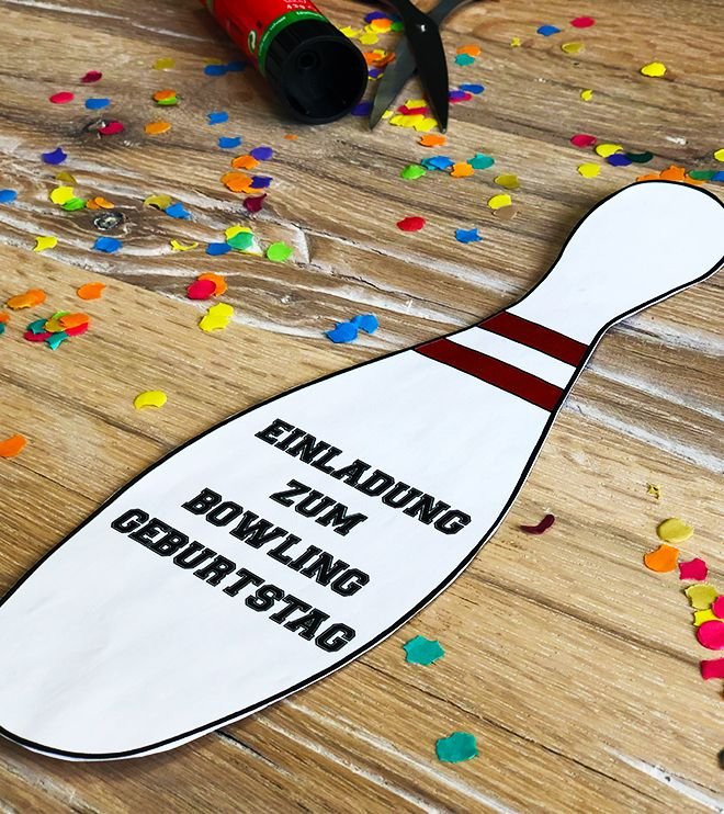 Für Den Bowling-Geburstag Ist Diese Einladung In Form tout Einladungskarte Bowling Für Den Bowling-Geburstag Ist Diese Einladung In Form tout Einladungskarte Bowling