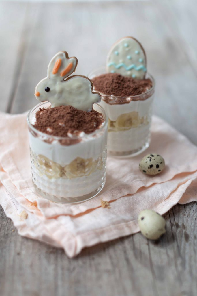 Für Ostern: Maulwurfkuchen Im Glas Mit Osterkeksen serapportantà Nachtisch Für Kinder