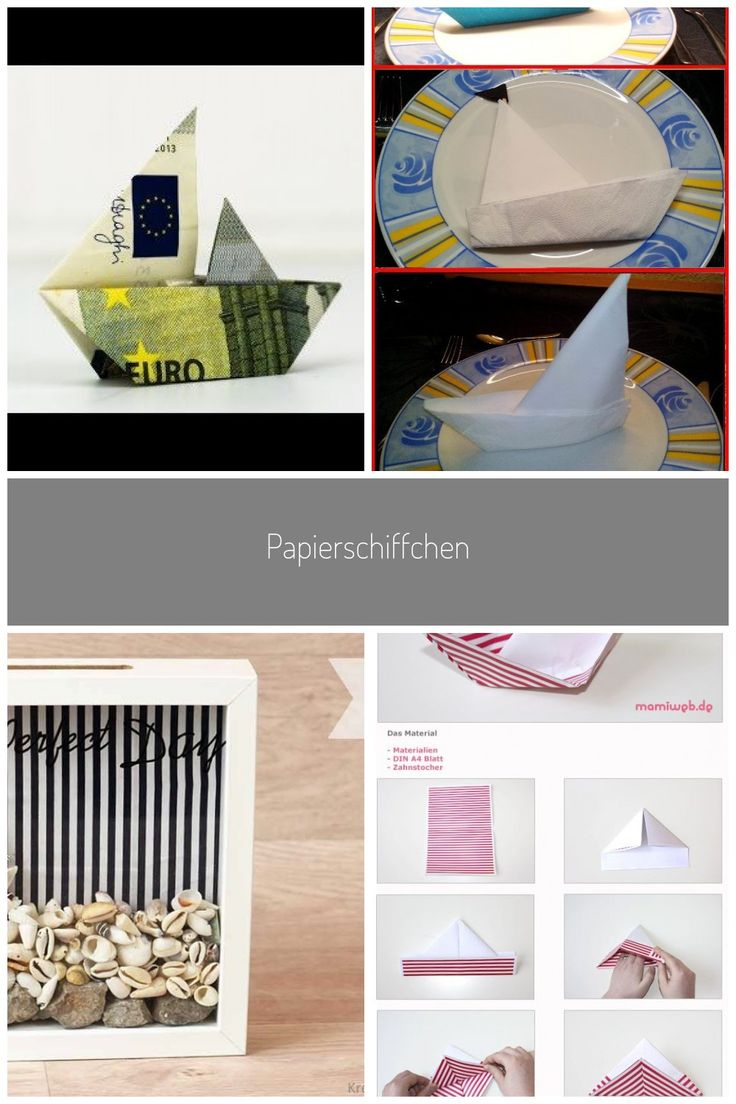 Geldscheine Falten: Segelschiff – Geldgeschenke Basteln intérieur Segelschiff Basteln