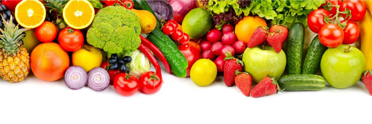 Gemüse Obst Gesund Xxl Panorama Wandtattoo Bild Poster concernant Obst Und Gemüse Liste Mit Bildern