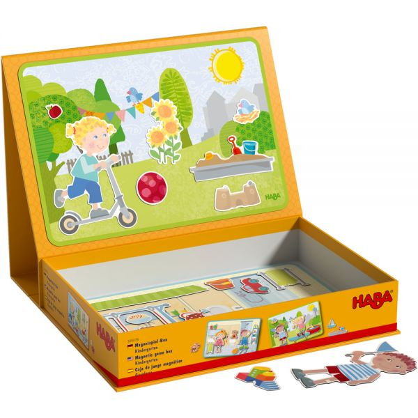 Haba Magnetspiel – Box Kindergarten 305076 | Haba encequiconcerne Lernspiele Kindergarten