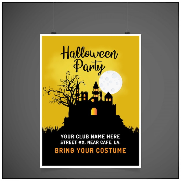 Halloween-Party Einladungskarte Mit Kreativen Design intérieur Kürbis Einladungskarte