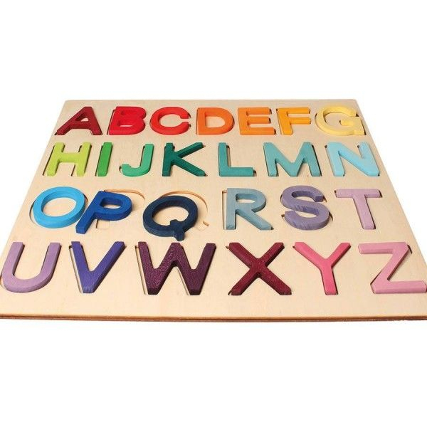 Holzbuchstaben Spiel, Im Rahmen | Holzbuchstaben, Abc tout Spiel Mit Buchstaben