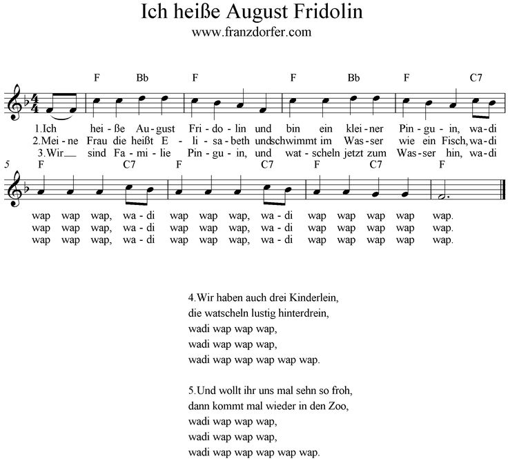 Ich Heisse August Fridolin In 2021 | Kindergarten Lieder tout Kindergarten Lieder