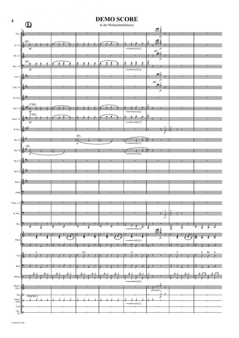 In Der Weihnachtsbäckerei (Blasorchester) | Noten Kaufen serapportantà Noten In Der Weihnachtsbäckerei In Der Weihnachtsbäckerei (Blasorchester) | Noten Kaufen serapportantà Noten In Der Weihnachtsbäckerei