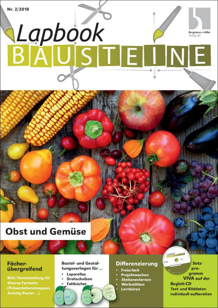 Lapbook Obst Und Gemüse | Lapbook Bausteine | Grundschule encequiconcerne Obst Und Gemüse Abc Arbeitsblatt