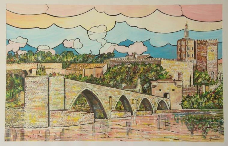 Le Pont D'Avignon | Créactivit encequiconcerne Sur Le Pont D Avignon