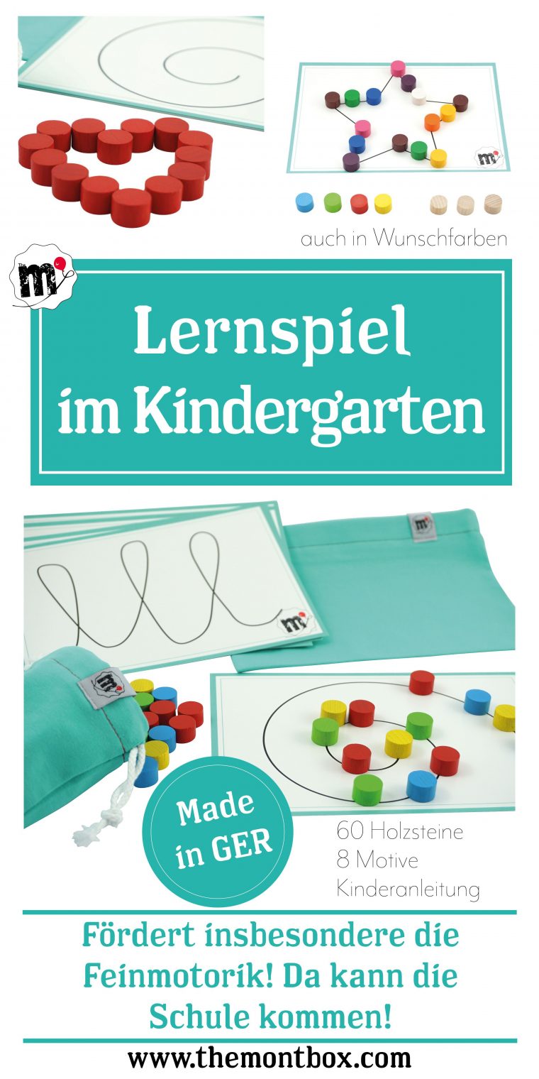 Lernspiel Im Kindergarten. Fördert Die Feinmotorik. Auge dedans Lernspiele Kindergarten
