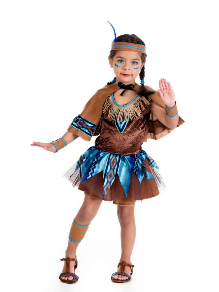 Limit Karneval Mädchen Kostüm Indianerin – Faschingskram concernant Fasching Indianer Schminken