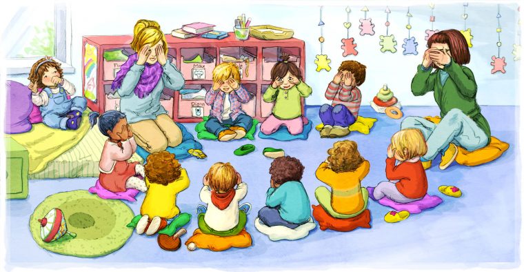 Lorna Egan – Illustration pour Kinderspiele Für Den Kindergarten