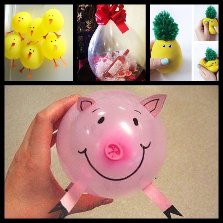 Luftballon Basteln (Mit Kindern): 11 Kreative Deko-Ideen encequiconcerne Kreativ Basteln Mit Kindern