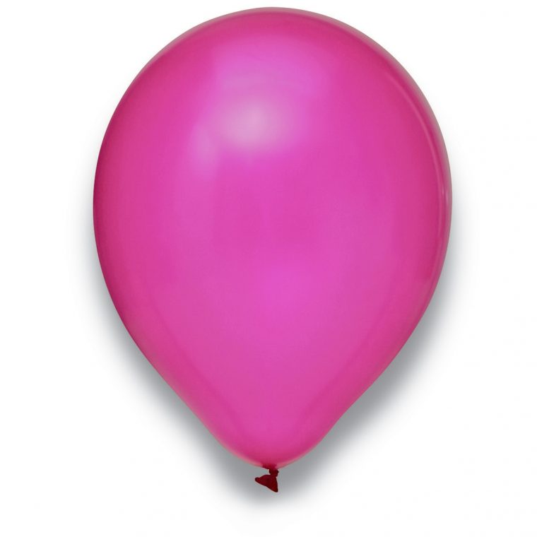 Luftballons Metallic Pink 30Cm 100 Stück | Deko-Ballons dedans Luftballon Material