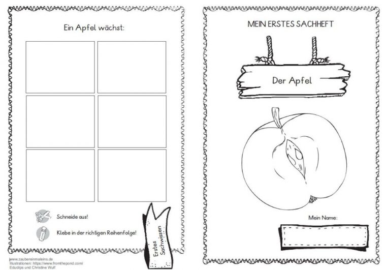 Mein Erstes Sachheft: Der Apfel – Zaubereinmaleins Shop tout Arbeitsblätter Apfel Grundschule Mein Erstes Sachheft: Der Apfel – Zaubereinmaleins Shop tout Arbeitsblätter Apfel Grundschule