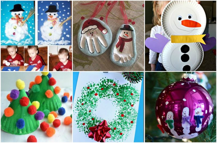 Mit Kleinkindern Basteln – 40 Winterliche Ideen dedans Bastelideen Weihnachten Mit Kindern