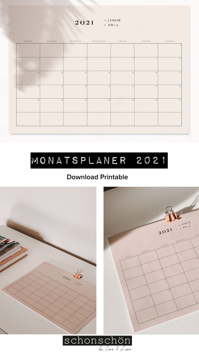 Monatsplaner 2021 | Monatsplaner Vorlage, Monatsplaner dedans Monatsplaner Kostenlos