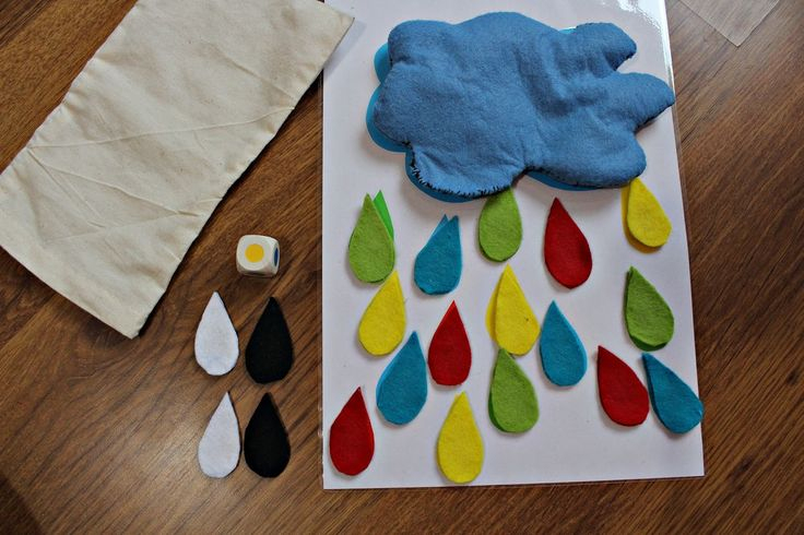 Mutterlove: Farben Lernen. Wolken Spiel.diy. 2-3 Jahren encequiconcerne Farben Lernen Spiele