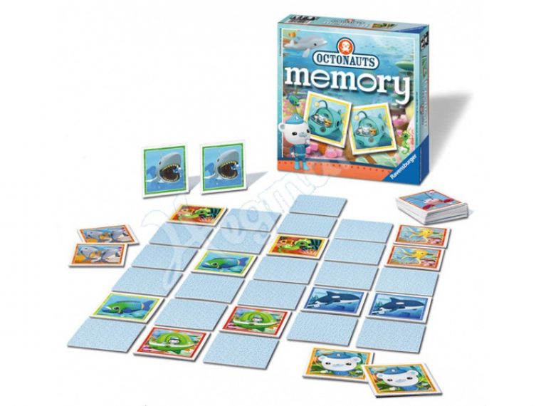 Oct Octonauts Memory® Serie: Lustige Kinderspiele, Inhalt avec Kinderspiele Memory