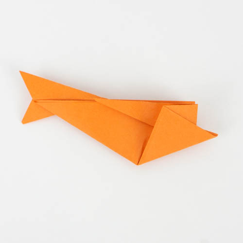 Origami Fisch Falten Anleitung – Raubfisch Falten – Dauer tout Faltanleitung Fisch