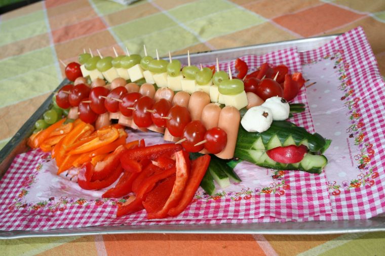 Pin Von Elle Noir Auf Kochen | Gemüse Krokodil, Fingerfood tout Kindergeburtstag Essen Fingerfood