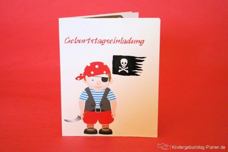 Piraten-Geburtstag Einladung [1] ⋆ Kindergeburtstag-Planen intérieur Piraten Einladung Text