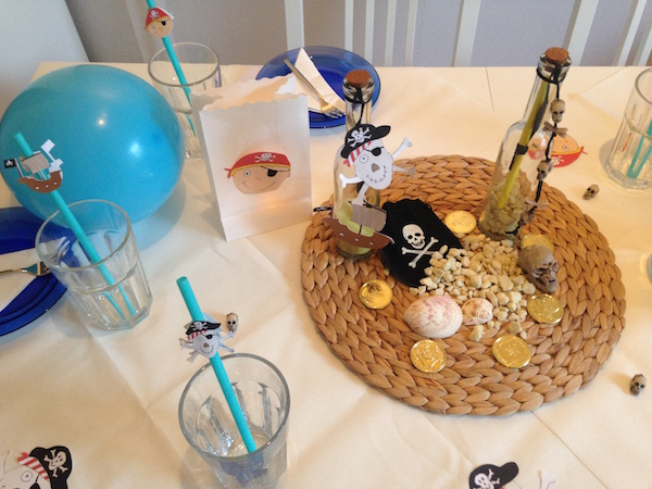 Piraten-Kindergeburtstag: 3 Ideen Für Die Tischdekoration destiné Piratenparty Kinder