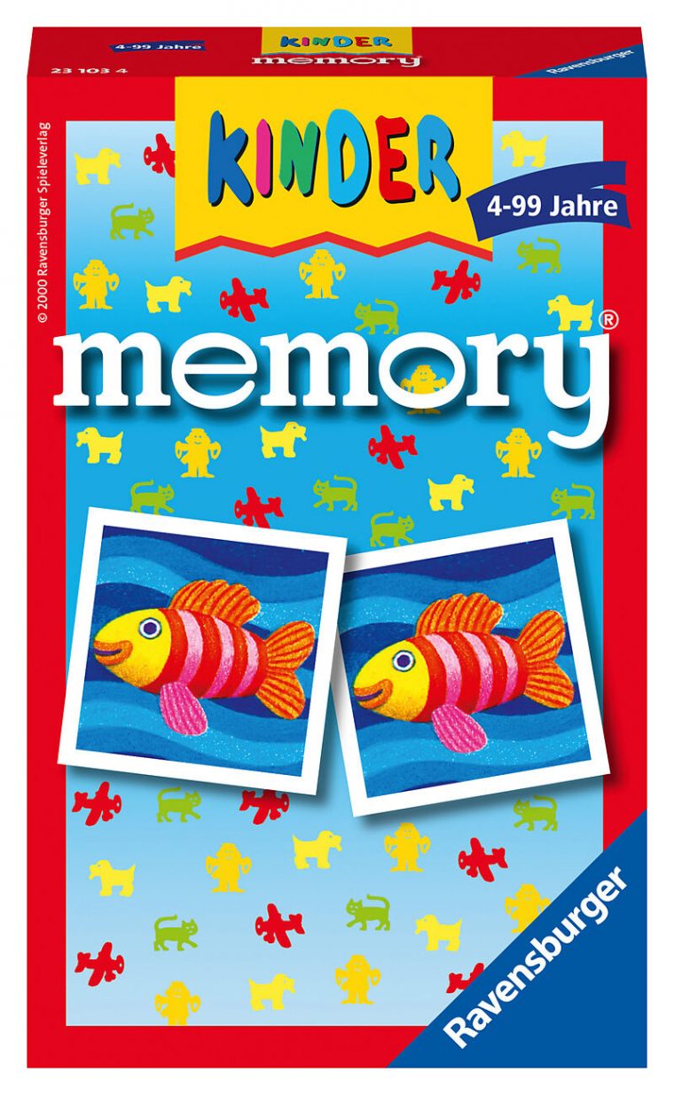 Ravensburger 23103 – Kinder Memory, Mitbringspiel serapportantà Kinderspiele Memory