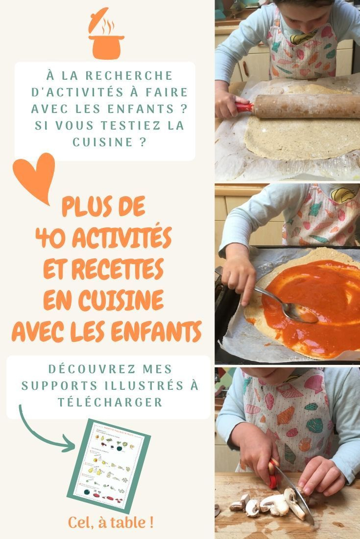 Répertoire Des Activités En Cuisine Pour Enfants En 2020 encequiconcerne Recette Cuisine Enfant