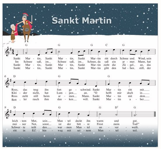 Sankt Martin | Lied Sankt Martin, Vorschullieder, Laterne Lied encequiconcerne Liedtext Ich Geh Mit Meiner Laterne