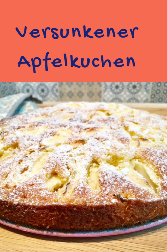 Schneller Versunkener Apfelkuchen- Ein Rezept Schnell Zu destiné Schnelles Apfelkuchenrezept