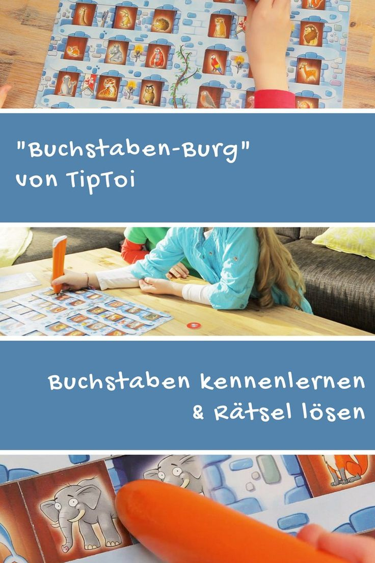 Schulvorbereitung Mit Tiptoi Spiel Buchstaben-Burg tout Spiel Mit Buchstaben