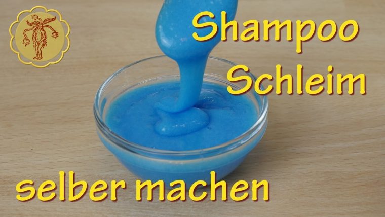Shampoo-Schleim Selber Machen – Ohne Kleber – destiné Wie Macht Man Selber Knete