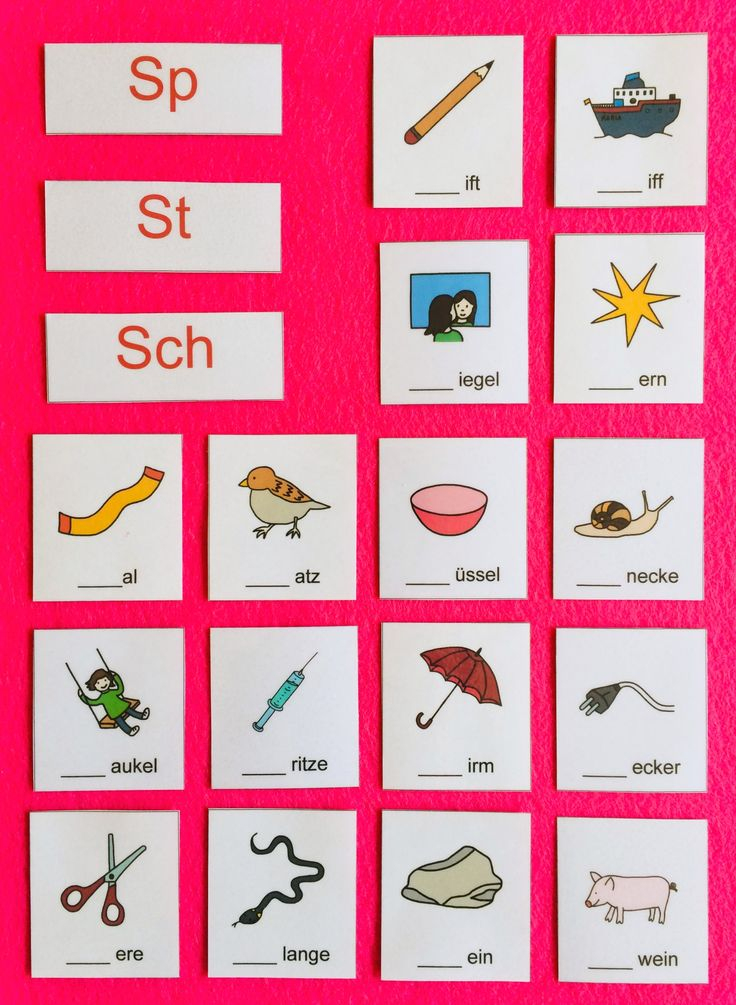 Sp, St Oder Sch? | Unterricht Lesen, Lernen, Deutsch intérieur Spiel Mit Buchstaben