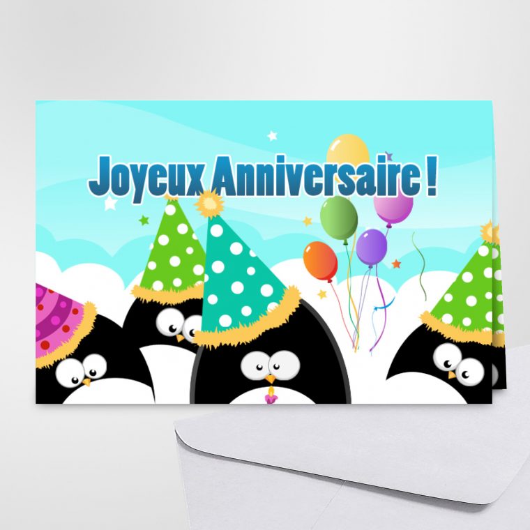 Superbe Carte Joyeux Anniversaire Pour Garçon avec Carte Pour Anniversaire
