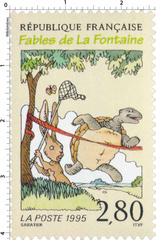 Timbre : 1995 Fables De La Fontaine | Wikitimbres à Fables De La Fontaine Timbre : 1995 Fables De La Fontaine | Wikitimbres à Fables De La Fontaine