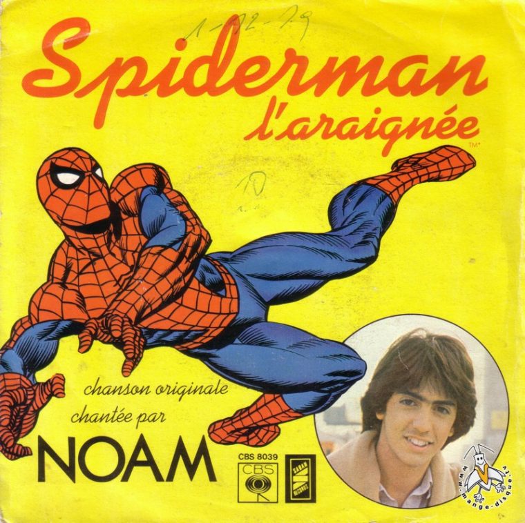 Tv Series And Cartoons Records Spiderman L'Araignée Variante 1 tout Dessin Animé Spiderman