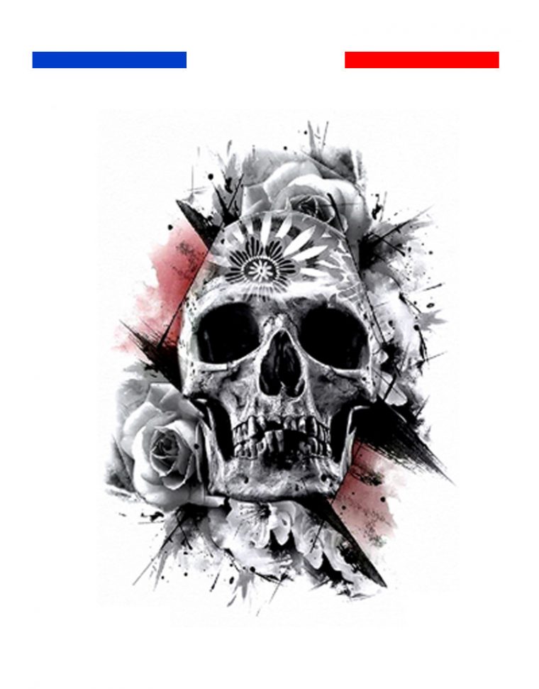 Uage Tête De Mort Réaliste Temporaire | Mon Petit pour Dessin De Tete De Mort Uage Tête De Mort Réaliste Temporaire | Mon Petit pour Dessin De Tete De Mort