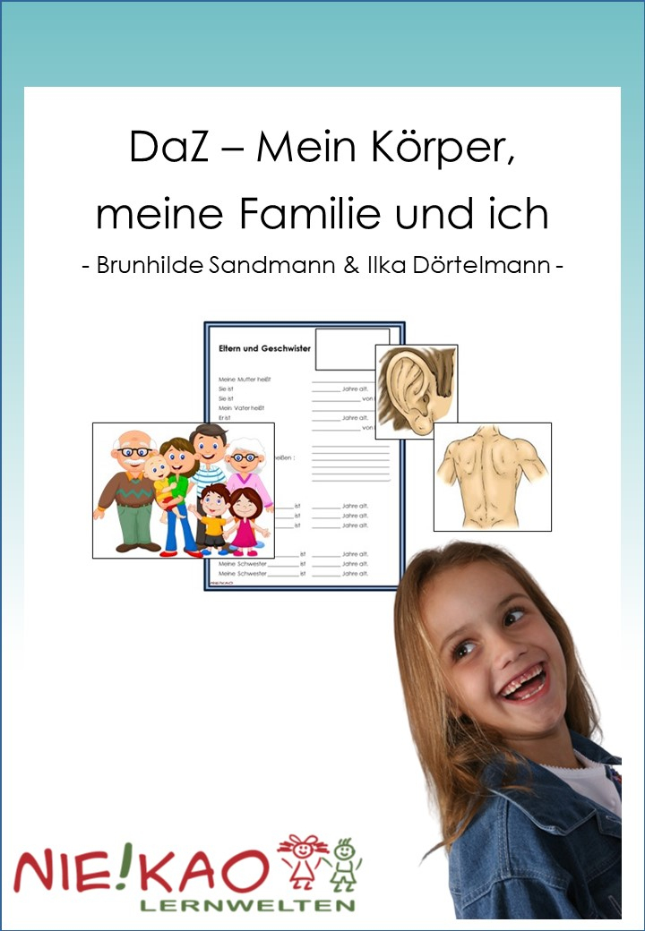 Unterrichtsmaterial, Übungsblätter Für Die Grundschule intérieur Mein Körper Und Ich Kindergarten