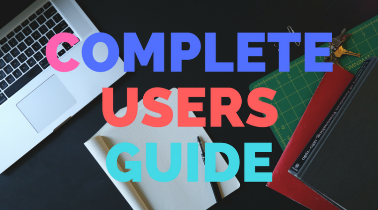 a user guide or an user guide