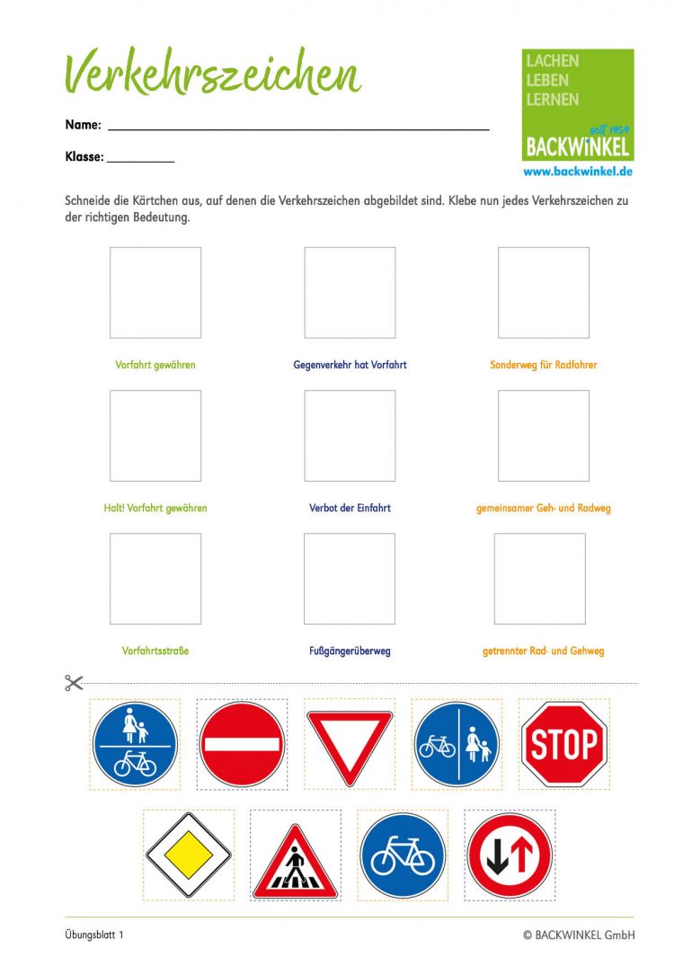 Verkehrserziehung: Alles Wissenswerte Für Kindergärten Und pour Verkehrszeichen Für Kinder